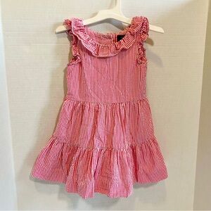Polo Ralph Lauren Striped Pink Kids Dress 2T lightly used